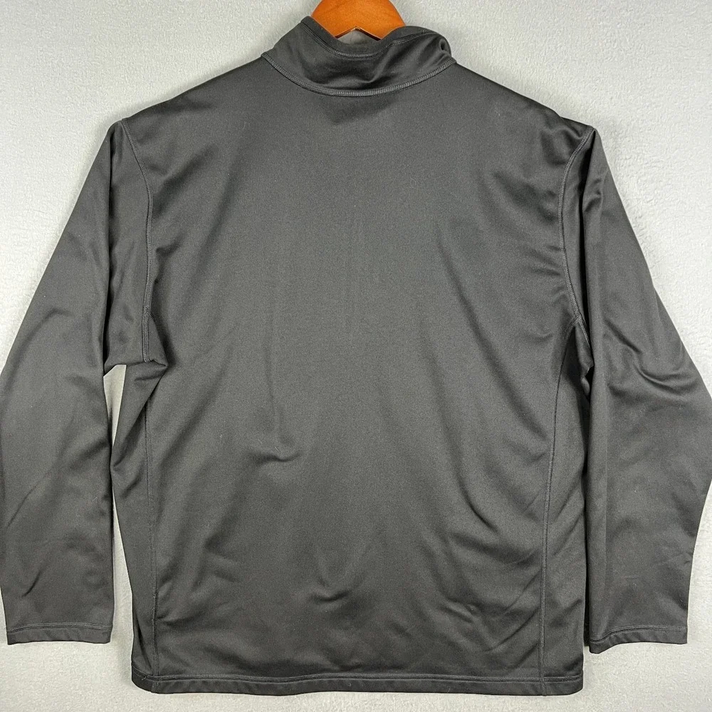 The North Face Tech Glacier 1/4 Zip Mens XXL Black Mid Weight Fleece Outdoors